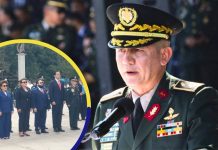Jefe de FFAA en ceremonia de ascensos y condecoraciones en los 200 años del Ejército