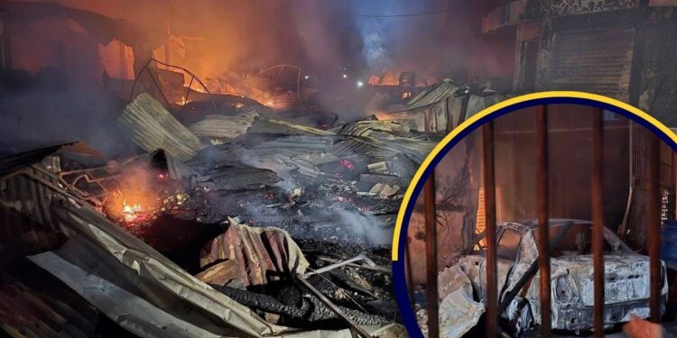 Amargo 2025: Incendio causa terror en el mercado Medina