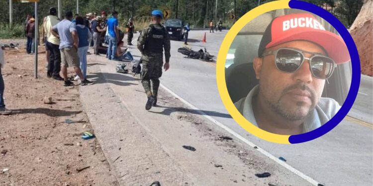 identifican a motociclista muerto en carretera al oriente