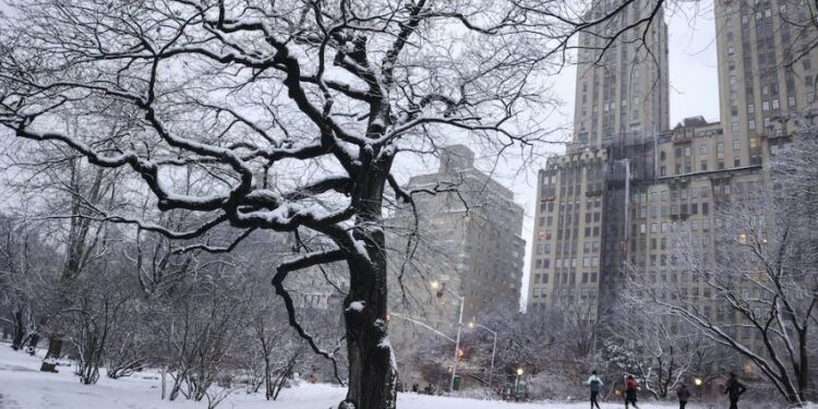 Nueva York se alista para la mayor nevada en tres años en medio de alertas por una tormenta invernal