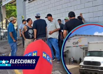 ¡Se repite la historia! Transportistas de maletas electorales protestan por falta de pago