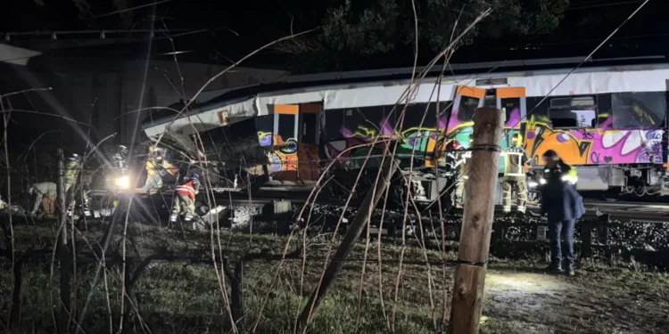 Muere el maquinista del tren de Rodalies que chocó contra un muro en Gelida, Barcelona