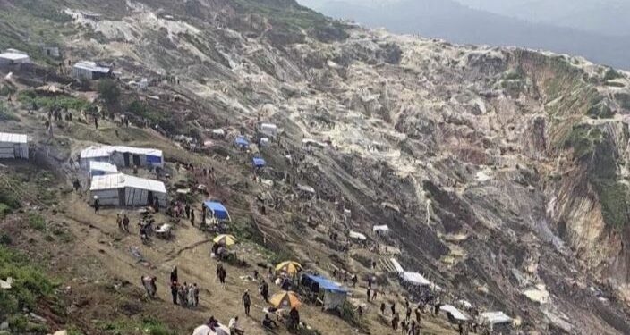 Al menos 226 muertos por una avalancha de tierra sobre una mina de coltán en el este del Congo