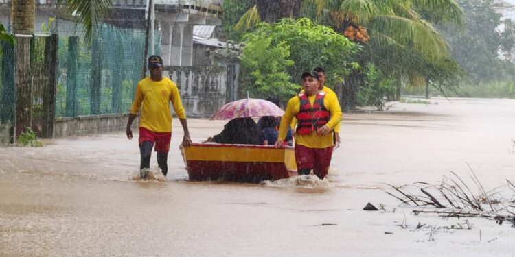 60 personas afectadas, tres familias evacuadas y 16 viviendas dañadas, aquí el informe de daños tras lluvias en el país