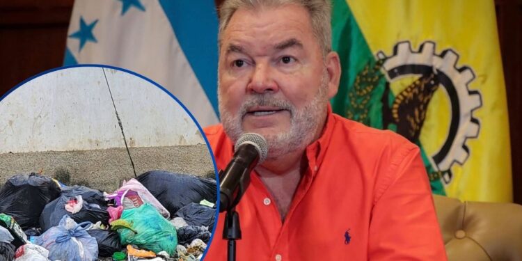 Alcalde increpa a Sulambiente por los cerros de basura que “adornan” SPS: “Es un mal servicio”