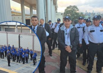 Con la seguridad inician cambios en el Congreso Nacional