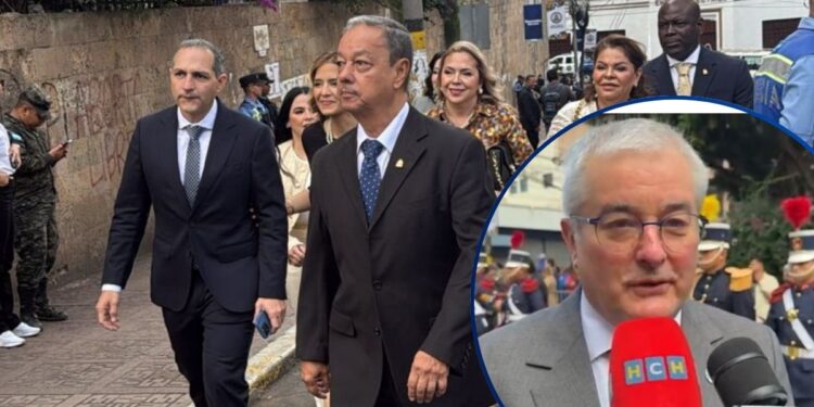Embajadores, designados, magistrados y otros invitados especiales asistieron a la toma de posesión del presidente Nasry Asfura