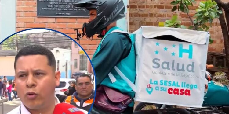 “Nos deben L 2 millones”: Empresa delivery que repartió medicamentos casa por casa se toma la SESAL