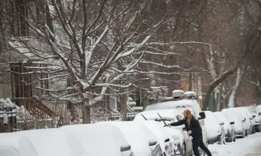 Tormenta invernal en Estados Unidos