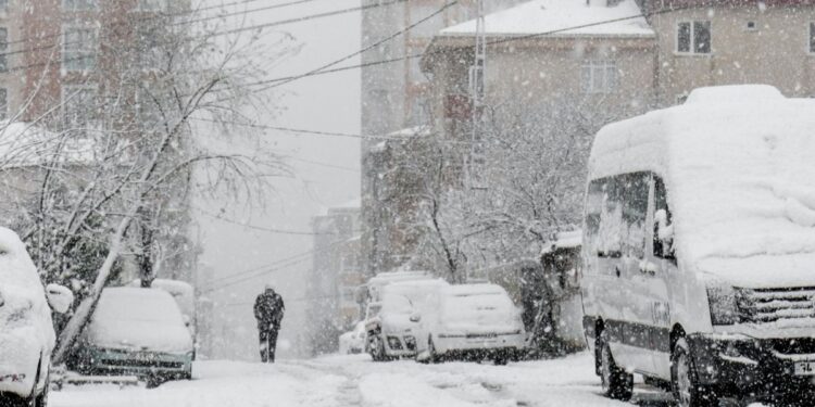 Tormenta invernal en Estados Unidos
