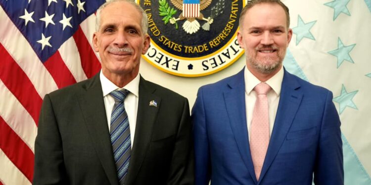 El presidente electo Nasry Asfura se reúne con representante comercial de Estados Unidos