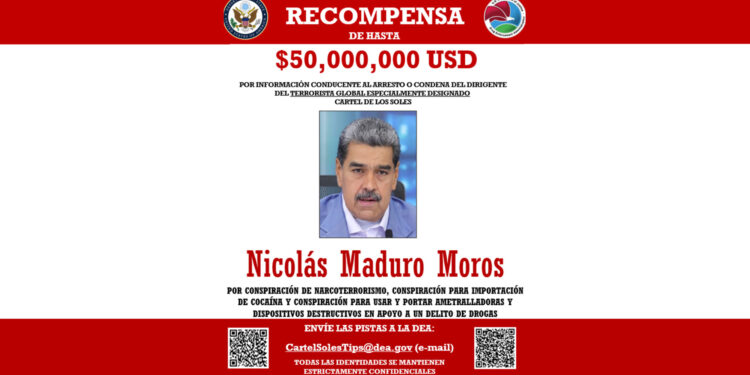 Ya no señala a Maduro como líder de un “cártel de los Soles”
