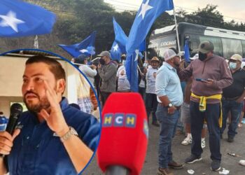 ¡Caos vial! Talangueños protestan en carretera a Olancho, exigiendo que se le entregue la alcaldía a “Roosevelito”