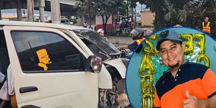 ¡Desgracia! Chofer de “rapidito” perece tras brutal choque en SPS