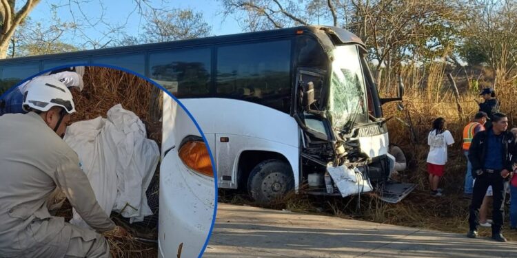 ¡Desgracia! Choque de buses cobra la vida de una menor en Jesús de Otoro