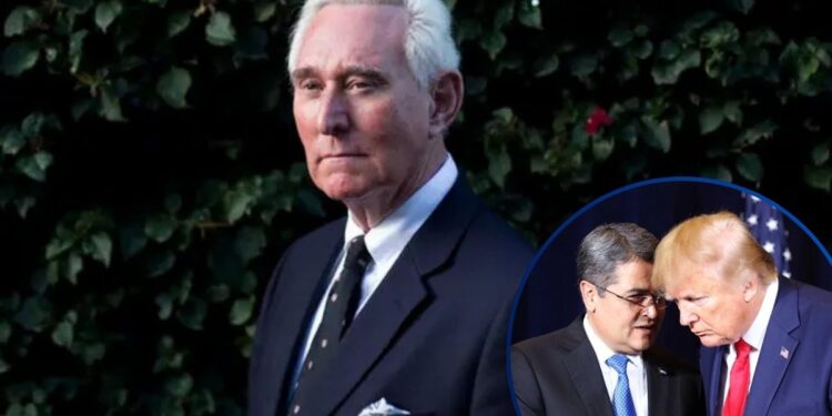¡Lo dijo Roger Stone! Donald Trump deja entrever las razones por las cuales indultó a Juan Orlando Hernández
