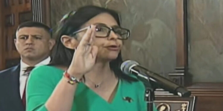 ¡Tras captura de Maduro! Delcy Rodríguez toma posesión como presidenta encargada de Venezuela