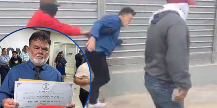 ¡Zafarrancho! CNE cerró sus cortinas, tras agresión de colectivos contra Rolando Contreras