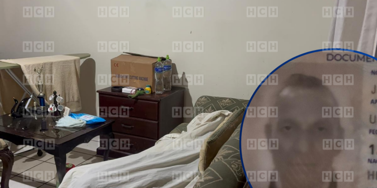 Encuentran sin vida a un anciano que fue abandonado por su propia familia y dormía en una vivienda de una familia capitalina
