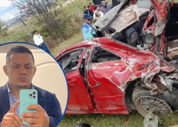 Conductor perece tras aparatoso choque en la CA-5, a la altura de Amarateca