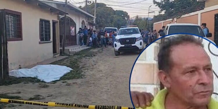 ¡Brutal! Cuando ingresaba a su casa, ultiman a hombre en Guaimaca