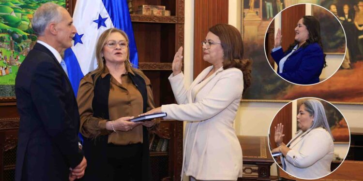Presidente Asfura juramenta a gobernadores políticos y encomienda fortalecer la gestión territorial