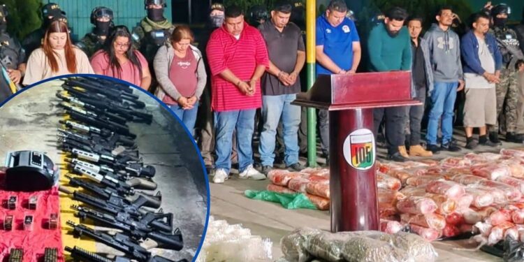 Duro golpe a la MS13 con enorme decomiso de drogas, armas y nueve capturas | Móvil Emergencia SPS