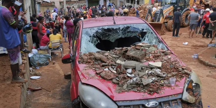 Suben a 59 las muertes por las lluvias torrenciales en el sureste de Brasil