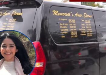Familiares retiran el cuerpo de Valeria Alvarado, joven encontrada maniatada entre matorrales en La Lima, Cortés
