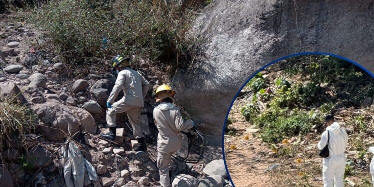 Tiroteado perece joven a orilla del río Choluteca, sector “La Guasalona” en Comayagüela