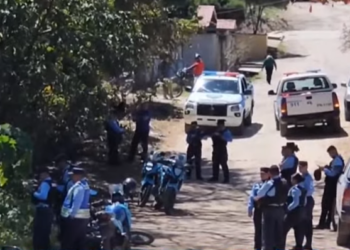 ¡No para el crimen! Un asaltante abatido y un policía herido, tras persecución en Siguatepeque