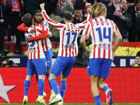 4-0. Un Atlético descomunal machaca al Barcelona
