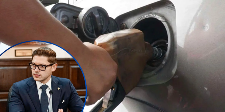 Diputado liberal Rashid Mejía propondrá después de Semana Santa rebajar del 38 al 20 % el impuesto al galón de combustible