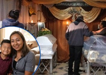 Dolor y consternación en velatorio de madre e hijo accidentados cuando iban a celebrar cumpleaños