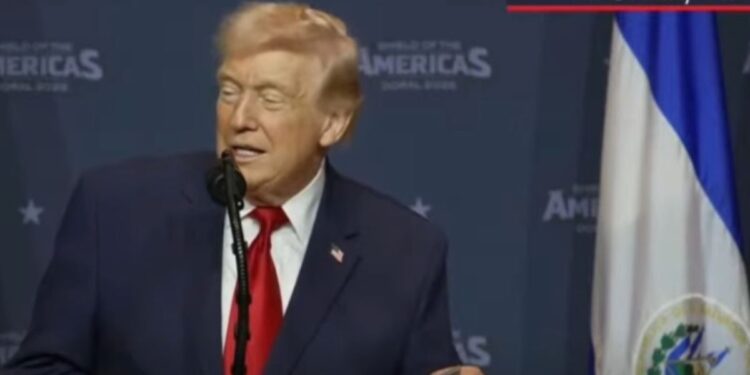 Donald Trump puntualiza que el Escudo de las Américas usará fuerza letal para combatir los cárteles de la droga
