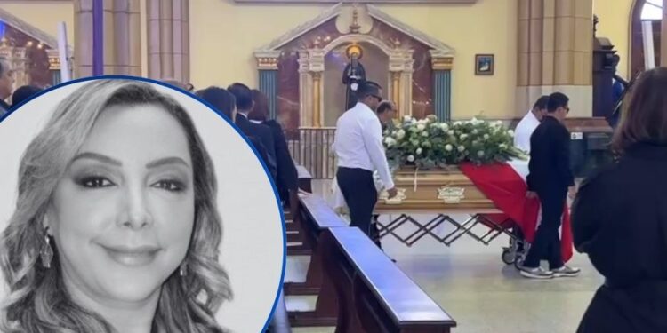 Familiares y amigos dan último adiós a la magistrada Miriam Barahona
