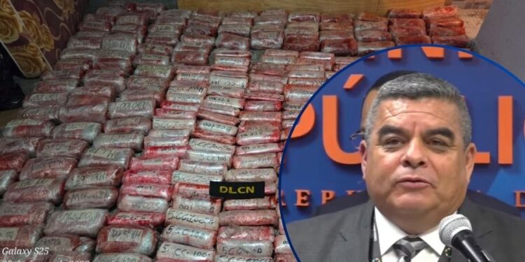 L 76 millones en droga decomisados a la MS13, contabiliza la DLCN