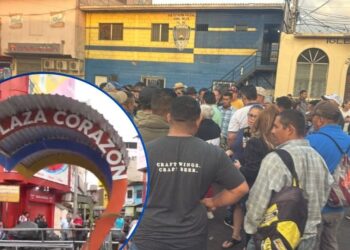 Locatarios del Zonal Belén protestan por demolición de la Plaza Corazón: “No la hizo Aldana”