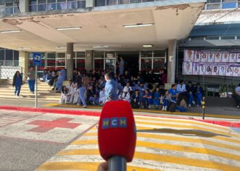 En huelga permanecen Médicos Residentes con diversas exigencias al gobierno