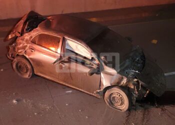 Mujer perece tras salir expulsada de vehículo volcado en salida al norte | Móvil Emergencia TGU