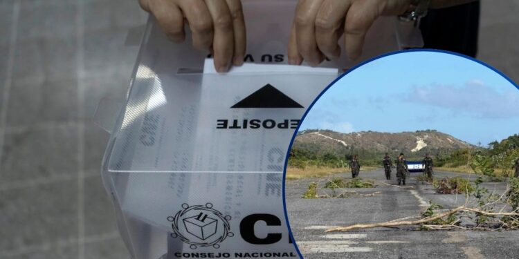 ¡Activistas bloquearon aterrizaje de urnas electorales en Guanaja! PNH se retira de la Repetición de Elecciones