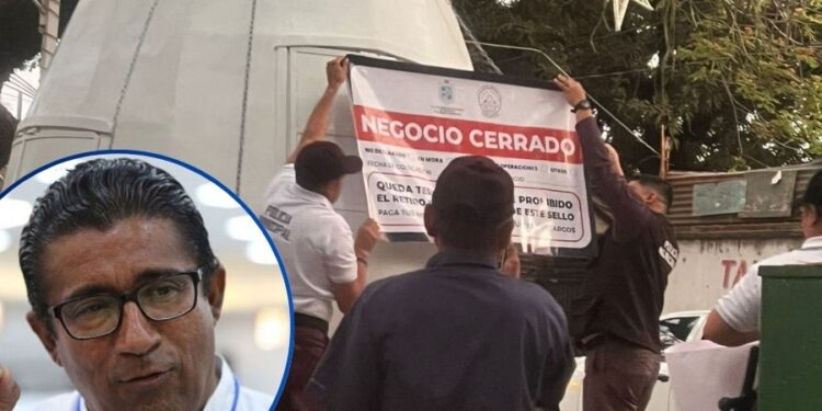 Por supuesta “persecución política” le cierran negocio familiar a Quintín Soriano; la alcaldía alega que allí es área verde