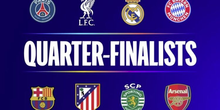 Así quedó el cuadro de los cuartos de final de la Champions League: los cruces y cuándo se juegan