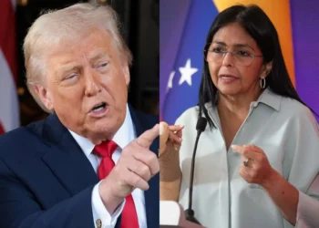 Donald Trump insiste en que Delcy Rodríguez «está haciendo un excelente trabajo»