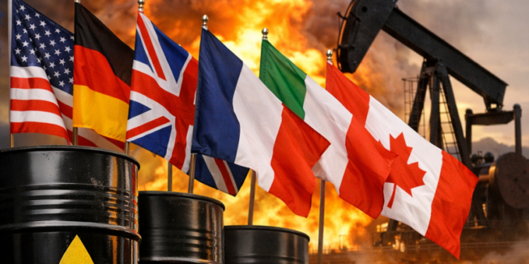 Países del G7 preparan medidas urgentes para estabilizar precios del petróleo