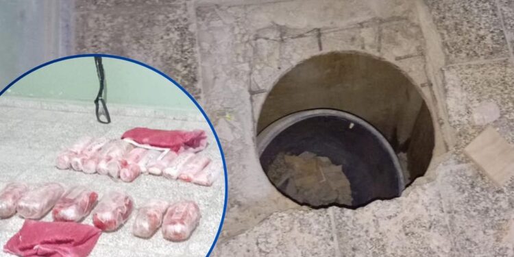 ¡Bajo la cama! Hallan droga caleteada en vivienda de San Lorenzo, Valle
