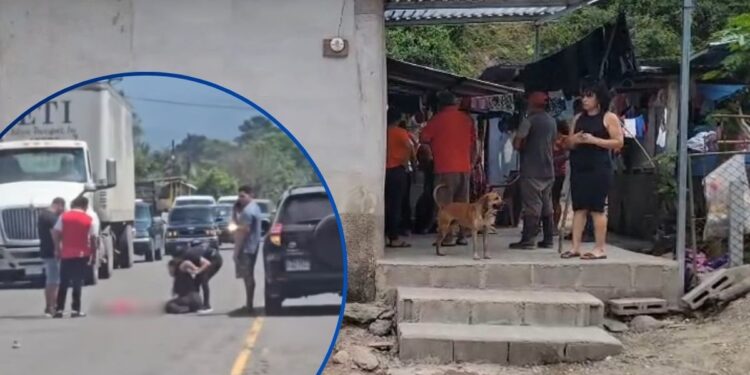 ¡Doloroso! Niña de 9 años perece arrollada en la CA-13, El Progreso