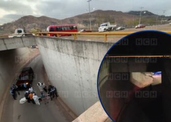 ¡Horror! Lanzan mujer ensabanada desde puente en El Carrizal | Móvil Emergencia TGU