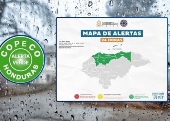 ¡Por lluvias de frente frío! Bajo Alerta Verde cinco departamentos