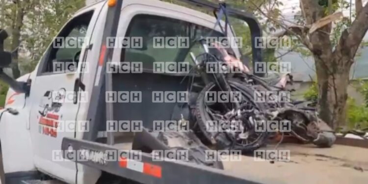 Accidente vial deja un motociclista sin vida entre El Progreso y Santa Rita, Yoro